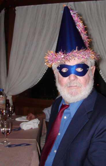  - Peter celebrating New Years 2005